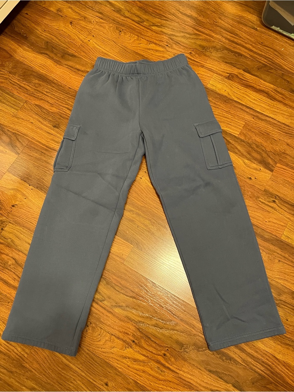 New BBL Fleece cargo Sweatpants slate blue size medium - Picture 5 of 10